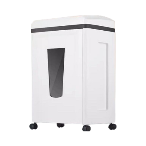 white shredder machine